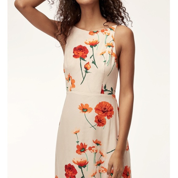 Aritzia Wilfred Midi Dress - size 0 - Picture 4 of 9